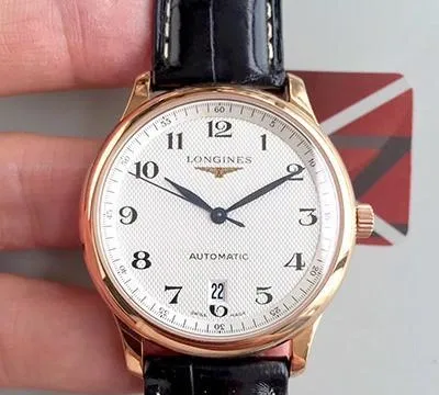 Longines Master Collection L2.820.4.76.2 KZ Factory 1:1 Best Edition Replica Watch Swiss ETA2824 White Dial